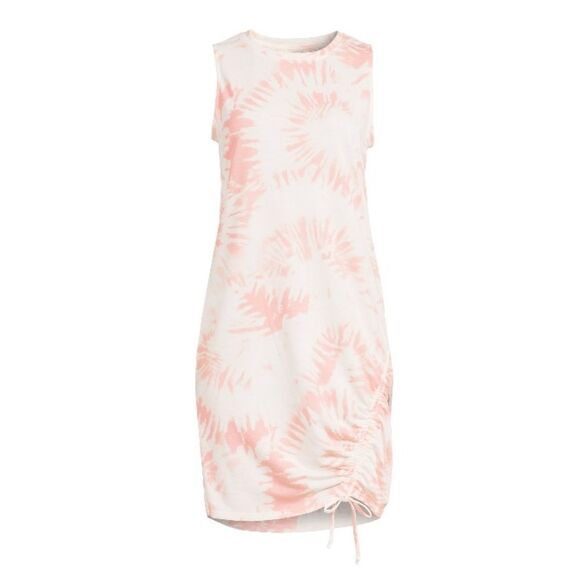 Como Blu Basic Sleeveless Knit Dress with Side Ruching Detail - Picture 8 of 9